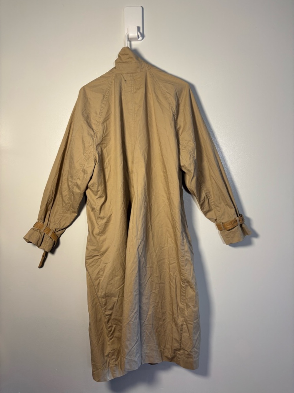 Ralph Lauren Tan Beige Trench Coat - Women's maxi Trench New W/O tags! - Picture 10 of 10